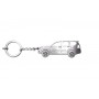 Keychain Toyota Prado 150 2009-2023 - (type STEEL) Keychain Toyota Prado 150 2009-2023 - (type STEEL)